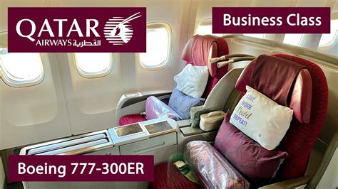 boeing 777 300er qatar business
